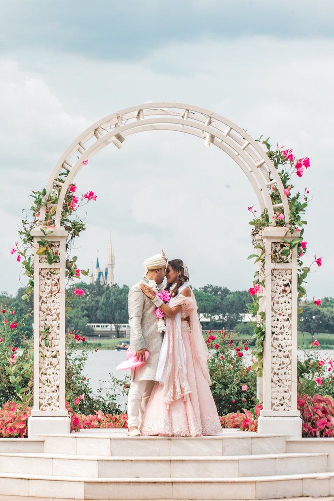 Disney World S First Indian Destination Wedding With A Bride In A