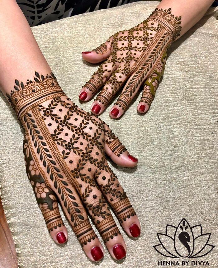 Bookmark These 15 Best Back Of The Hand Bridal Mehendi Designs For Your Wedding Wedmegood