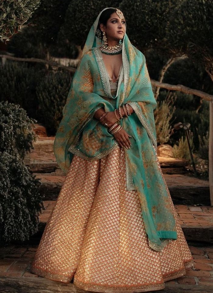 Green color Bridal Designer lehenga choli for Wedding | Designer lehenga  choli, Lehenga choli online, Bollywood lehenga