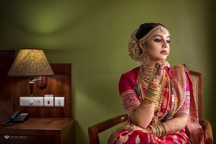 What is Indian bridal makeup?