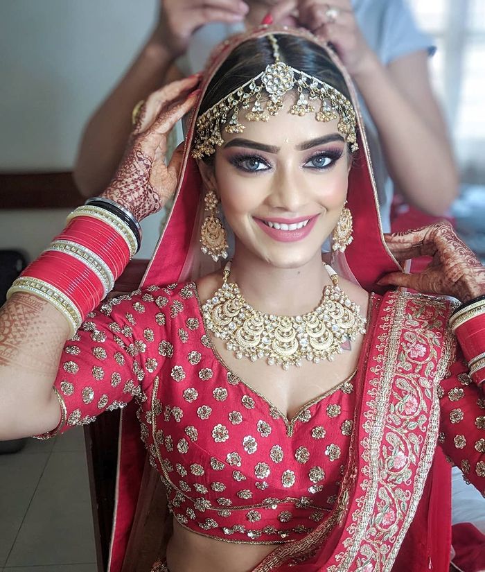 9 Trending Ideas For Red Bridal Eye Makeup Look - L Factor New York