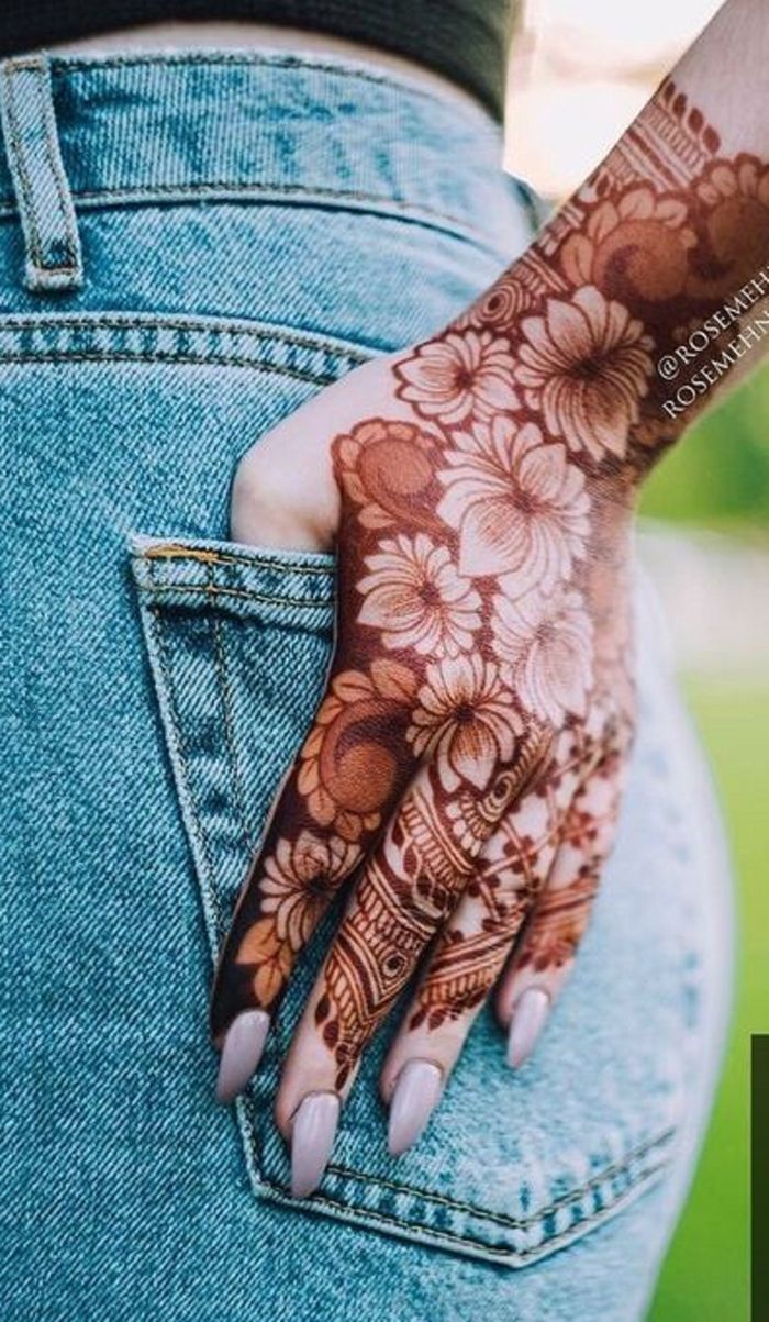 Bracelet Mehndi Design Ideas | Eid And Wedding Mehndi Design | Back Hand |  Simple henna tattoo, Henna designs easy, Legs mehndi design