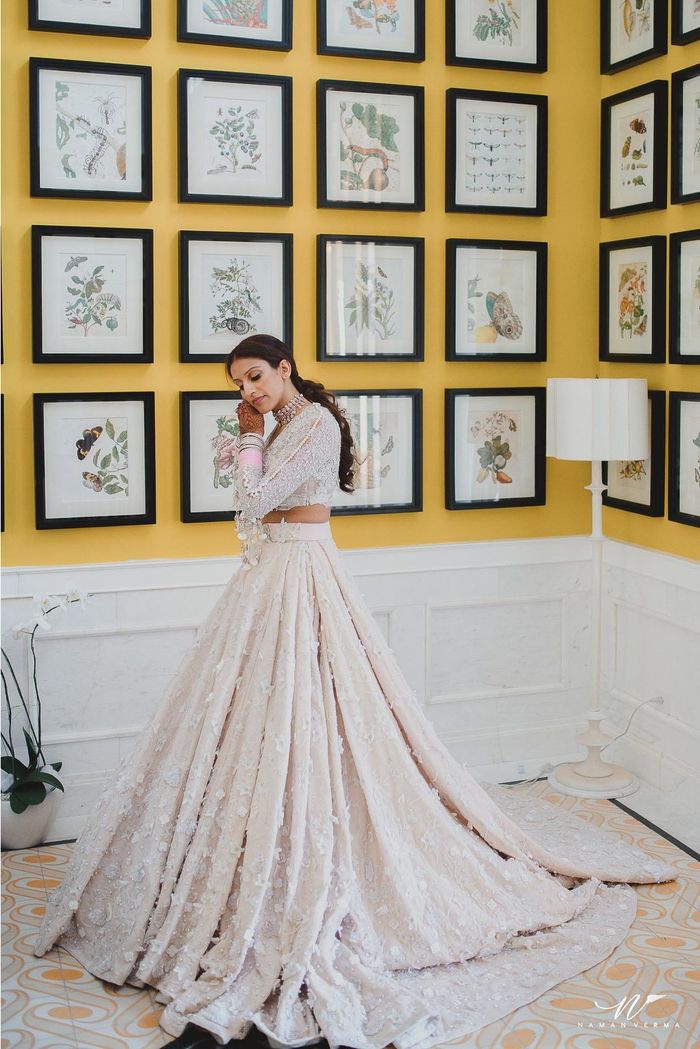 White Bridal Outfits: The 2019 Trend You Need To Check Out | WedMeGood