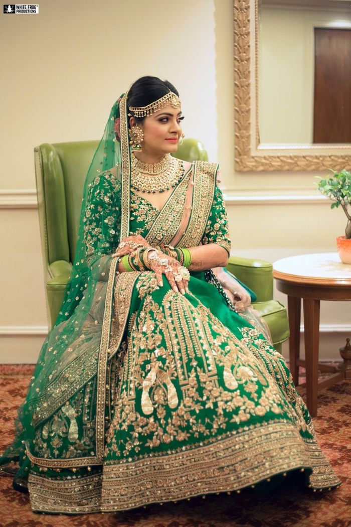 Pista Green Organza Circular Wedding Lehenga Choli 246023