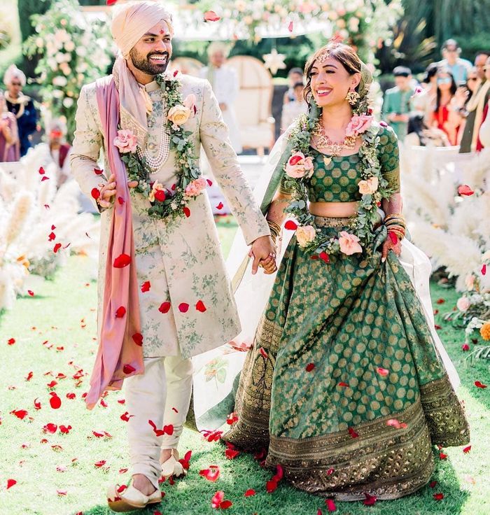 Brides Who Wore Shades Of Green On Their Wedding Day! | WedMeGood