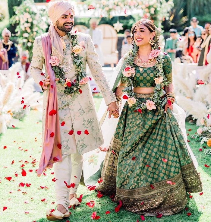 Brides Who Wore Shades Of Green On Their Wedding Day WedMeGood