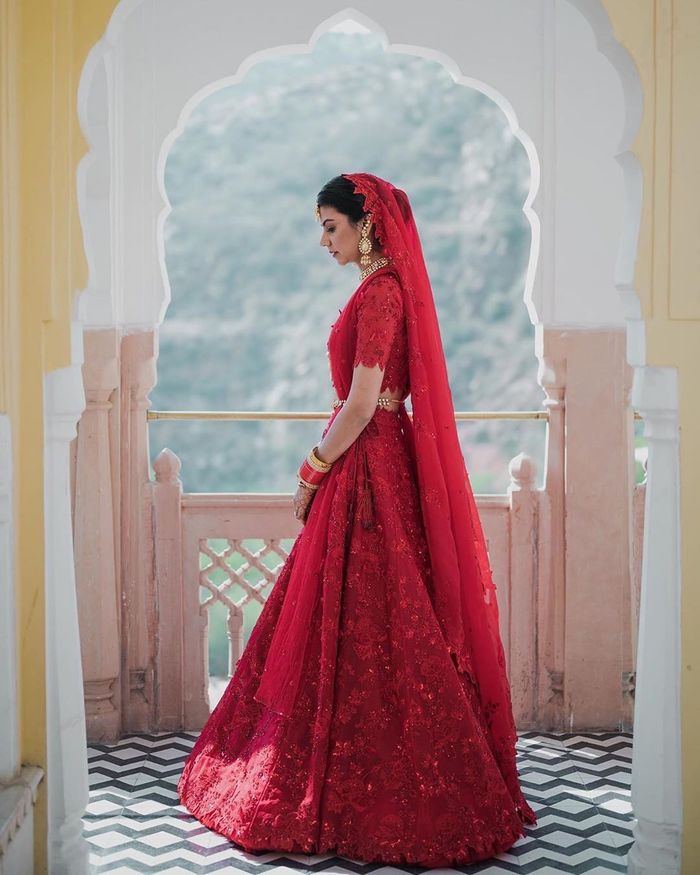 Indian designer tomato red color lehenga choli for wedding outfits | Indian  wedding lehenga, Red bridal dress, Wedding outfit