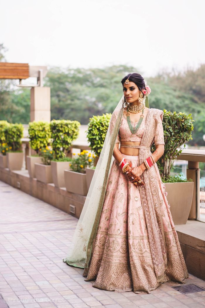 Pastel Color Bridal Lehenga Photos, Pastel Lehengas for Wedding