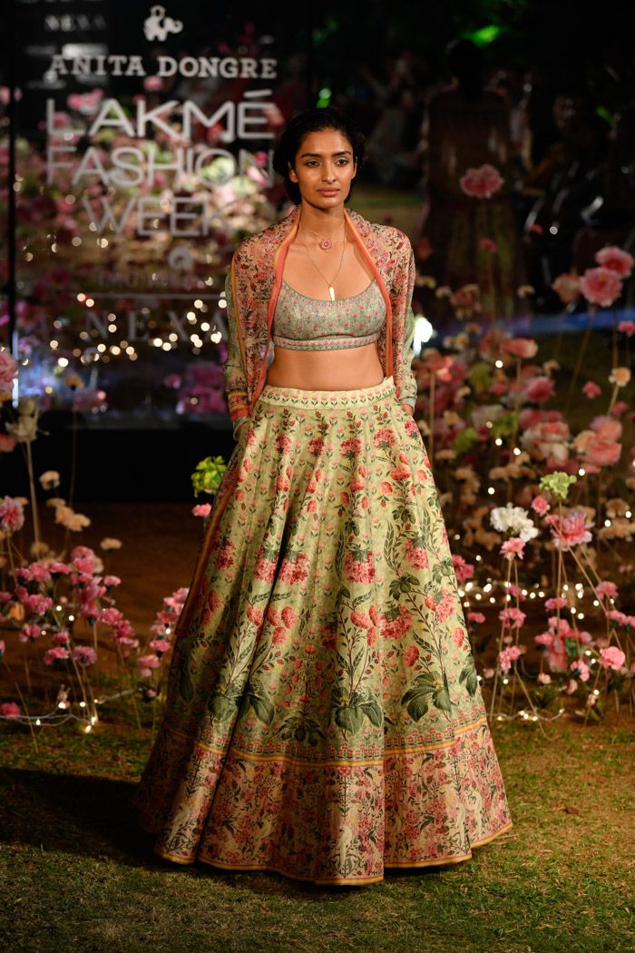 Disha Patani's lehenga for FDCI Lakme Fashion Week is perfect Maid of  Honour look for your