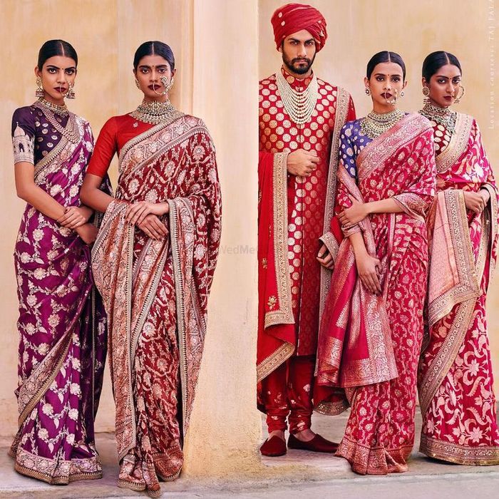 traditional banarasi saree for bengali marriage