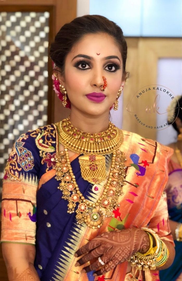 20 Most Beautiful Nauvari Sarees On Maharashtrian Brides Wedmegood