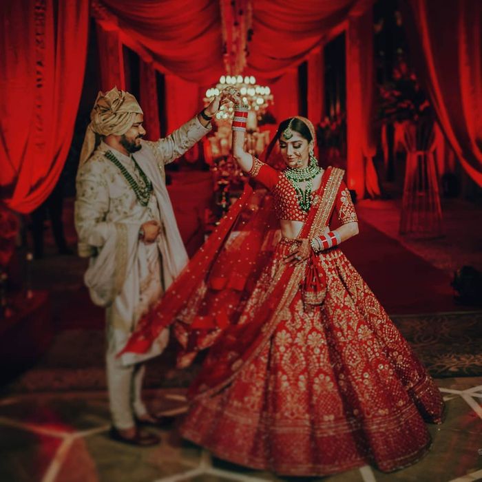 Neha Kakkar Wore This Stunning Pink Sabyasachi Lehenga For Her Wedding