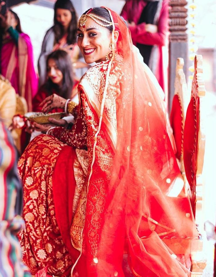 How to Style Kanjivaram and Banarasi Bridal Sarees in Wedding – Singhania's
