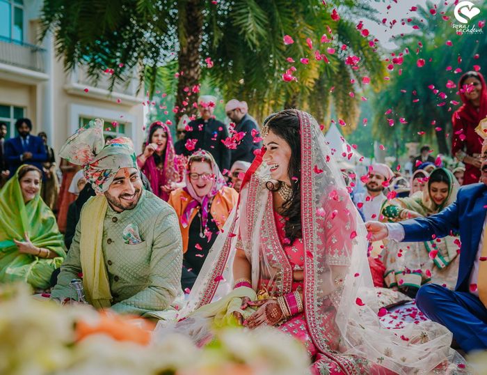 A Gorgeous Gurgaon Wedding With A Bride Groom In Self Designed