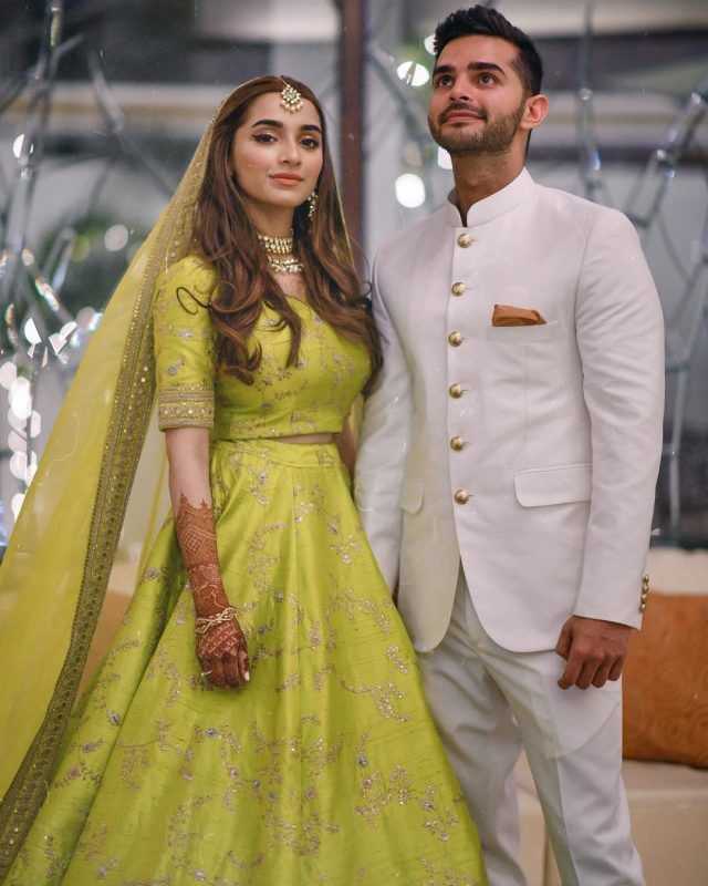 The Prettiest Lime Green Lehengas We Spotted On Brides Wedmegood