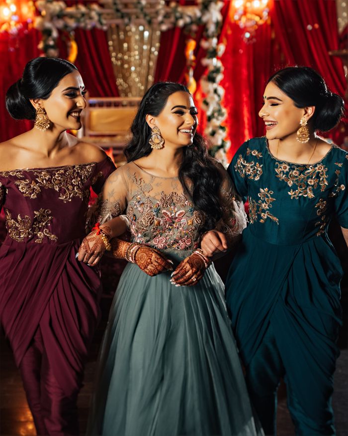 Anu's dress | Shastri Sisters