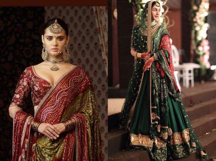 Buy Pure Gajji Silk Bandhani Lehenga Choli for Woman Bollywood Lahnga Choli  Marriage Ghagra Choli Bridal Lahnga Party Wear Georgette Lengha Online in  India - Etsy