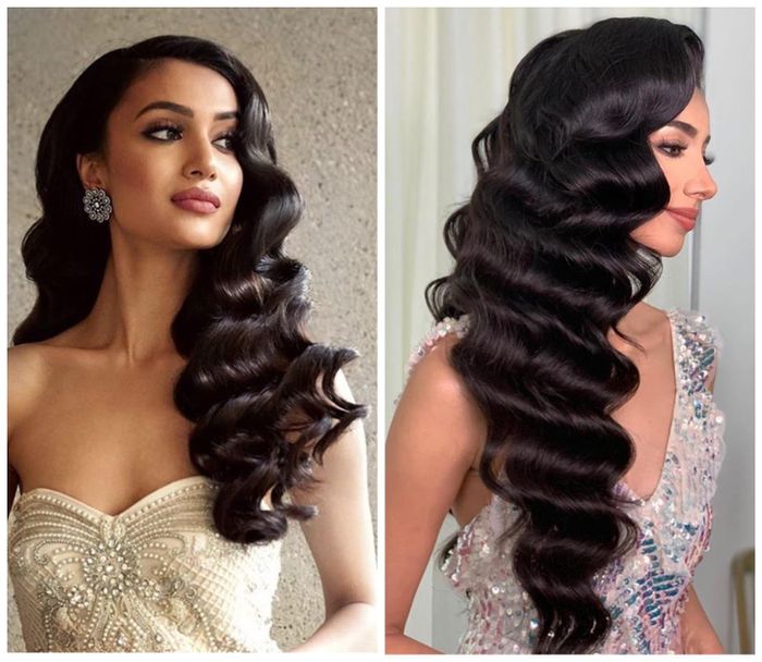 50 Stunning Indian Hairstyles for Reception  Front hair styles  Traditional hairstyle Indian wedding hairstyles