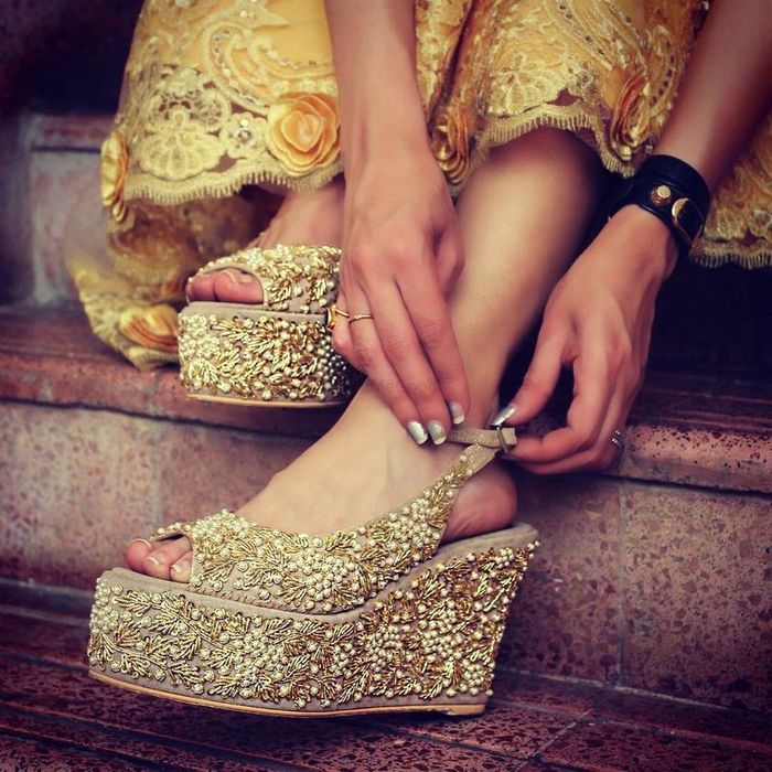 indian wedges shoes