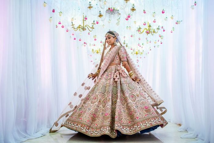 Brides Who Wore Anushka's Lehenga In Different Ways! | WedMeGood