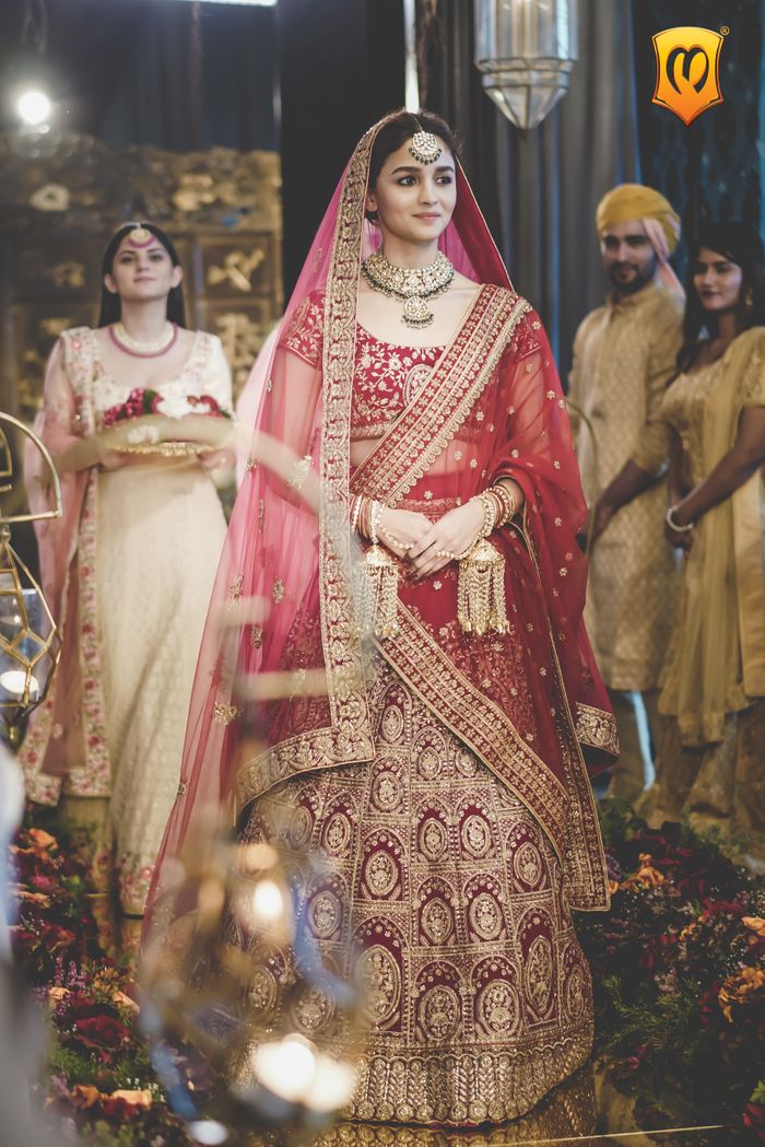 indian bridal lehenga look