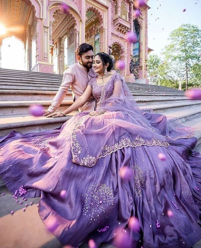 Buy Stylish Lavender Lehengas Collection At Best Prices Online