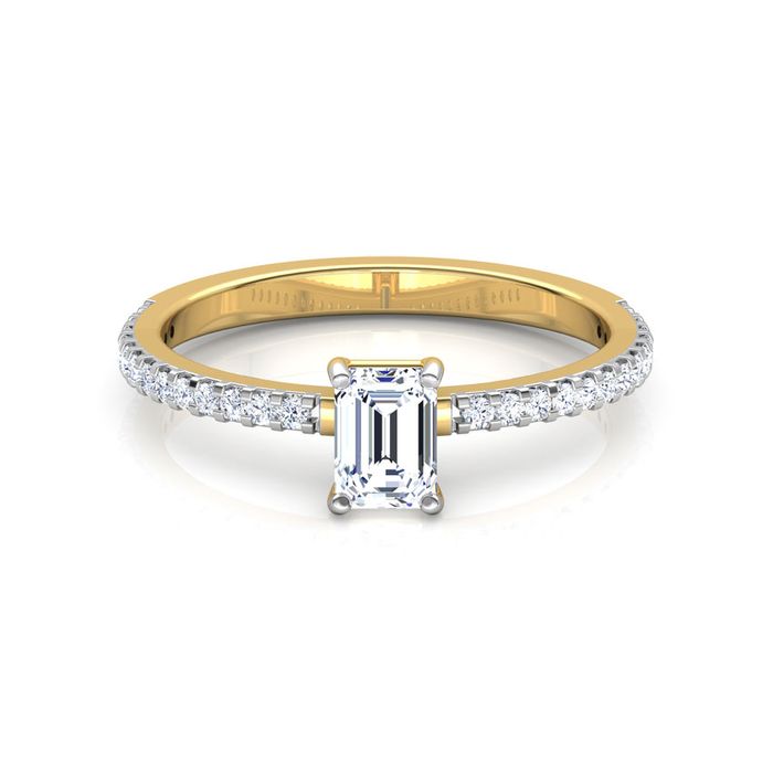 Buy Diamond Ring in India | Chungath Jewellery Online- Rs. 125,490.00