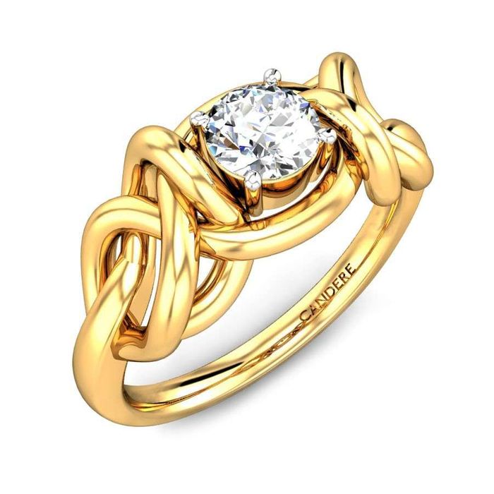 Royal Highness Solitaire Diamond Ring-Candere by Kalyan Jewellers