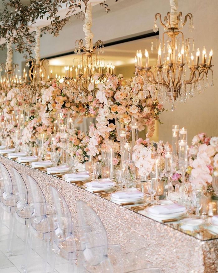 These Gorgeous Table Setting Ideas Will, Table Candle Chandelier For Weddings