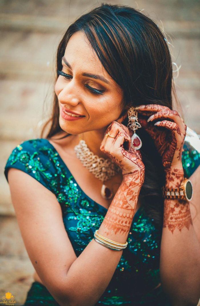 Breathtakingly beautiful 💕 Bride :- @neha_gangwani1 Jewellery :-  @kavipushp Makeup Designer :- @richamatlani_themakeupartist… | Instagram
