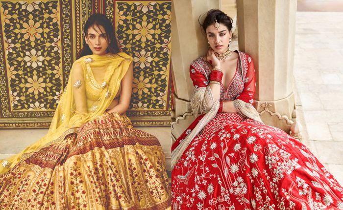 15 Real Brides Who Wore The Prettiest Red Lehengas In 2019