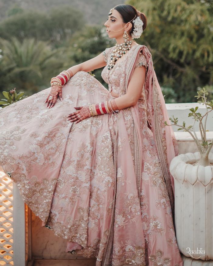 Pink Lehenga | Buy Pink Lehenga Dresses for Women Online - Indya