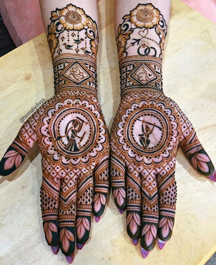 55+ Unique Peacock Mehndi Design Ideas For Brides