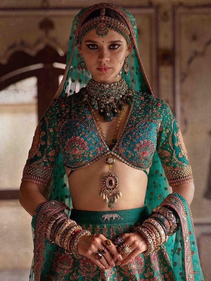 Not Just Lehengas, Here Are 45 Sabyasachi Blouses You'll Fall Hard For!  WedMeGood