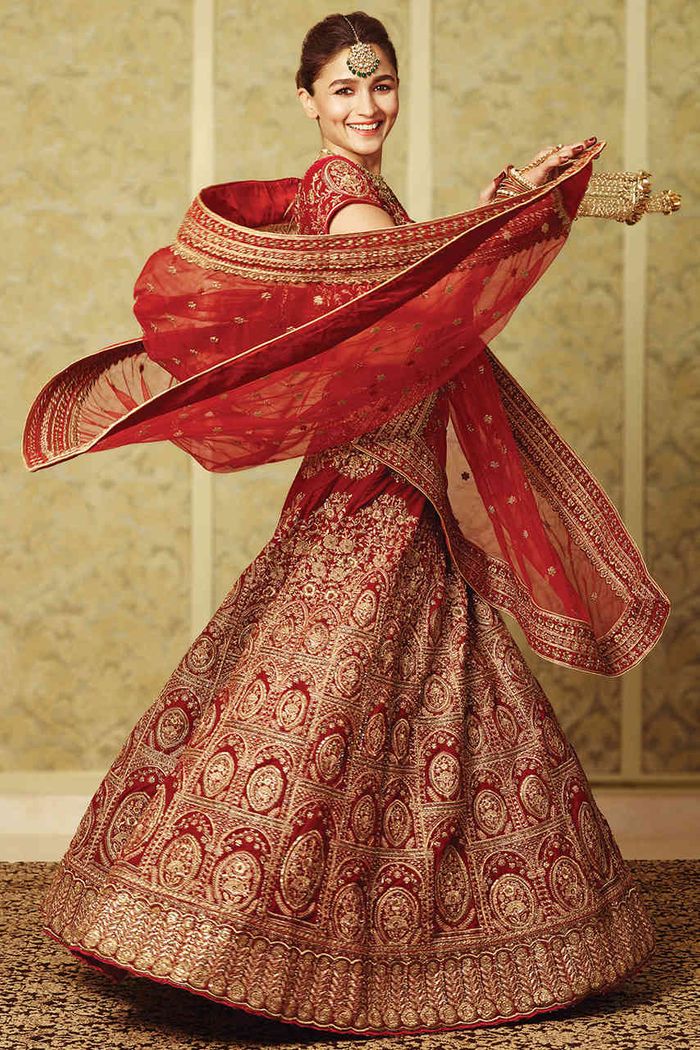 Bridal Lehengas In Red We Can't Get Over | WedMeGood