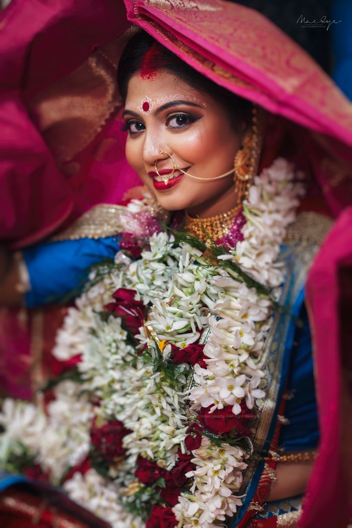 Wedding look . . Bride :@akhila.divakaran . . Mua :@sakshya_makeover . .  #hinduwedding #bridalmakeup #keralabrides #bridesofkerala… | Instagram