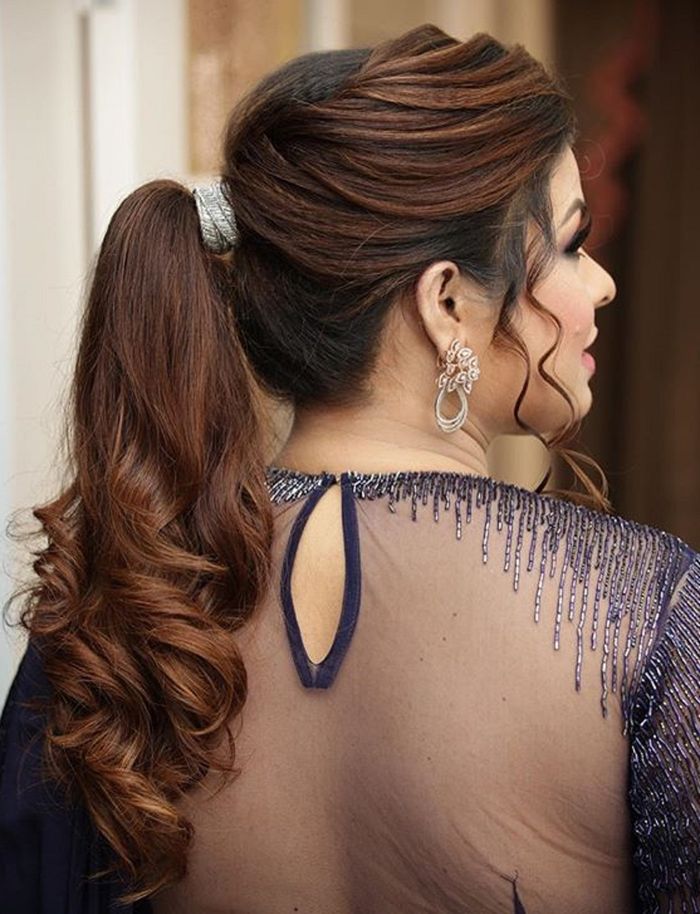 Wedding ponytail outlet hairstyle