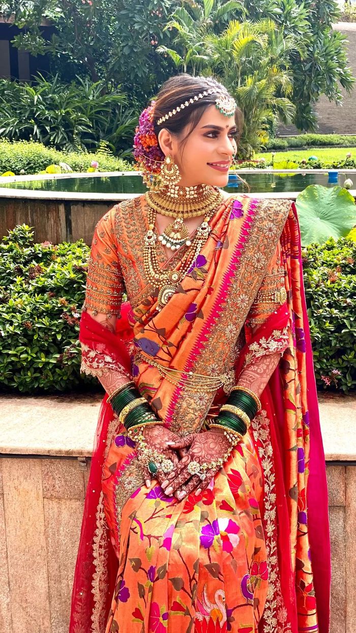 Paithani Lehenga sets | Indian bridal outfits, Designer bridal lehenga,  Half saree designs