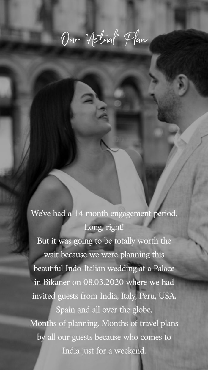 Coronavirus Ruined Their Wedding But This Couple Still Got Their Happily Ever After Wedmegood Things get chaotic when mick's sister decides to have her wedding at the inn that weekend and mick's daughter announces plans to drop out of college. coronavirus ruined their wedding but