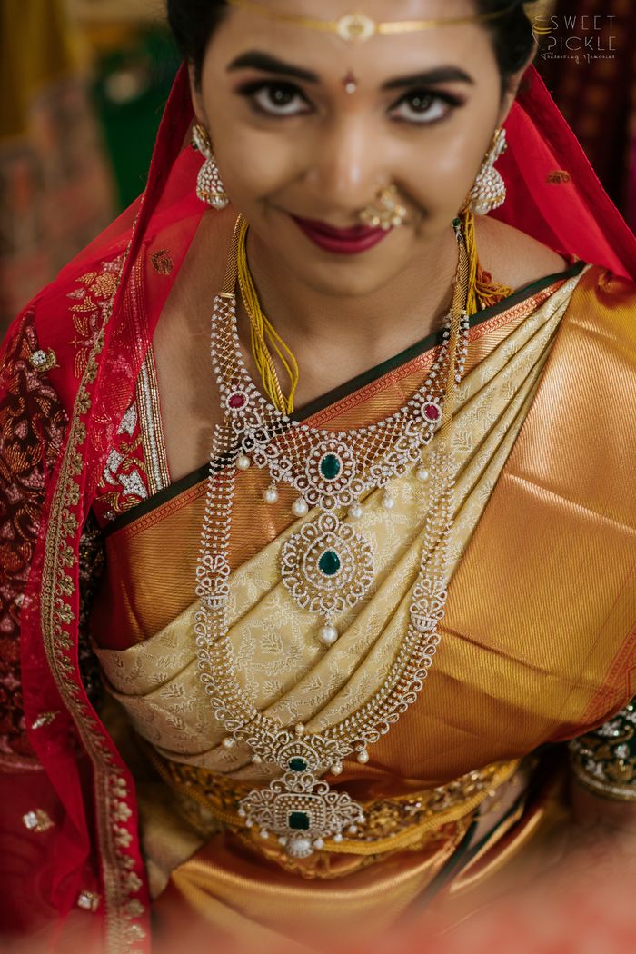 A Colourful Telugu Wedding With EyeCatching Bridal Details WedMeGood