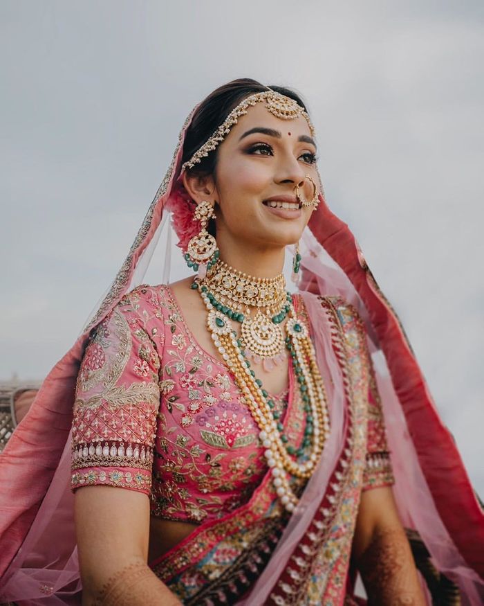Brides who wore Pink Lehengas on their Wedding Ceremonies & looked 
