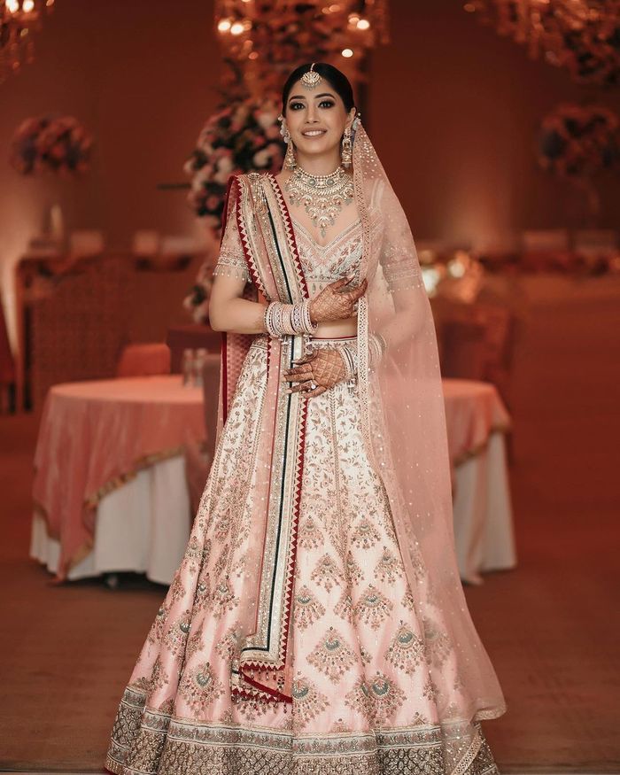 Discover more than 160 dupatta style for bridal lehenga super hot