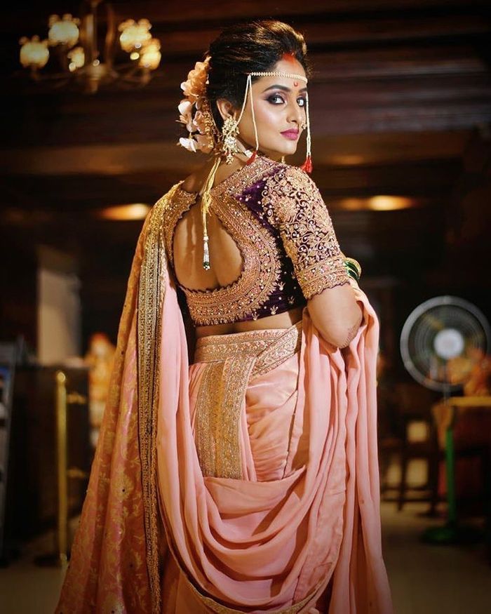 Maharashtrian Bride Look - Traditional Marathi Brides Wedding Look Ideas