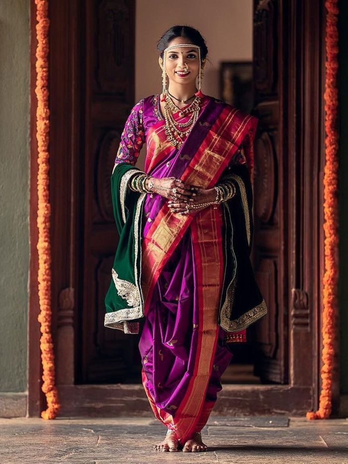 Details 79+ typical maharashtrian saree best