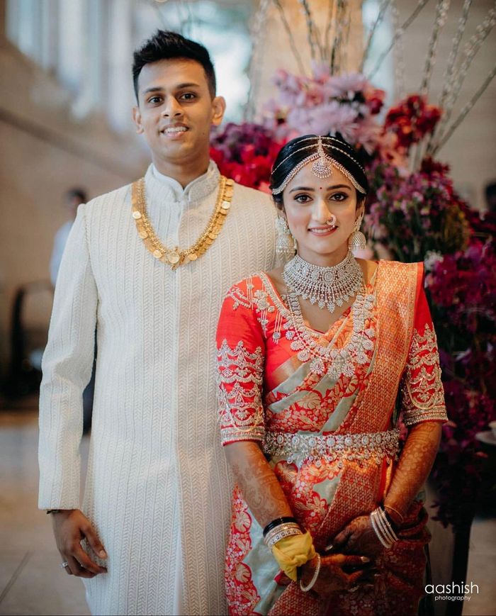 Timeless Classic: The Red Kanjeevaram Bridal Saree