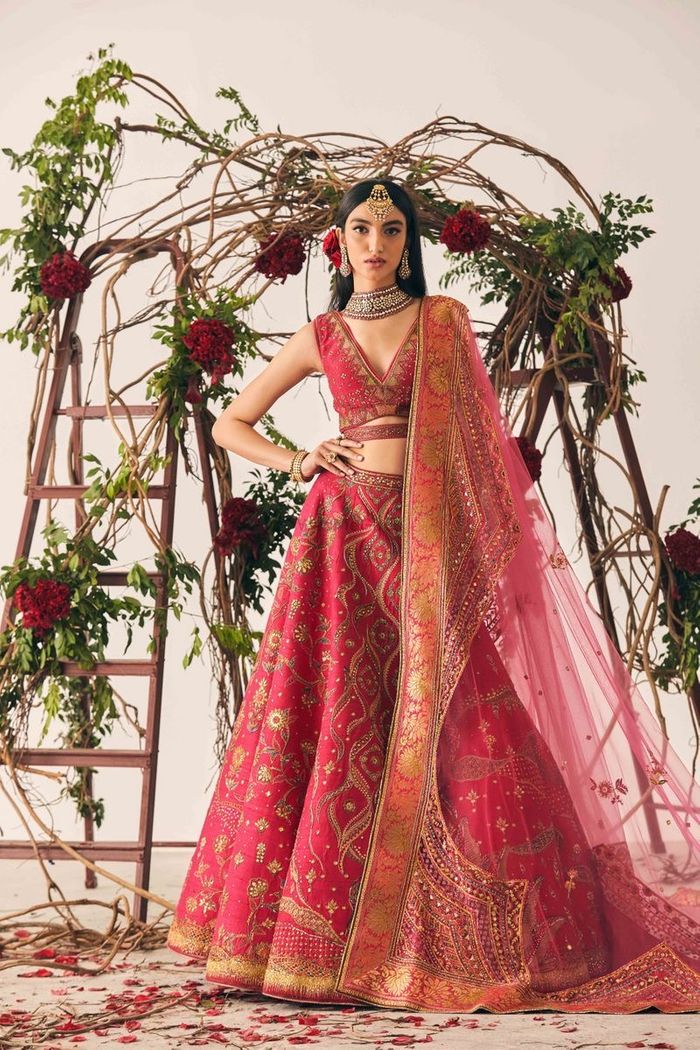 Soltee by Sulakshana Monga - Price & Reviews | Bridal Wear in Delhi NCR |  Bridal outfits, Beautiful bridal dresses, Bohemian style gown