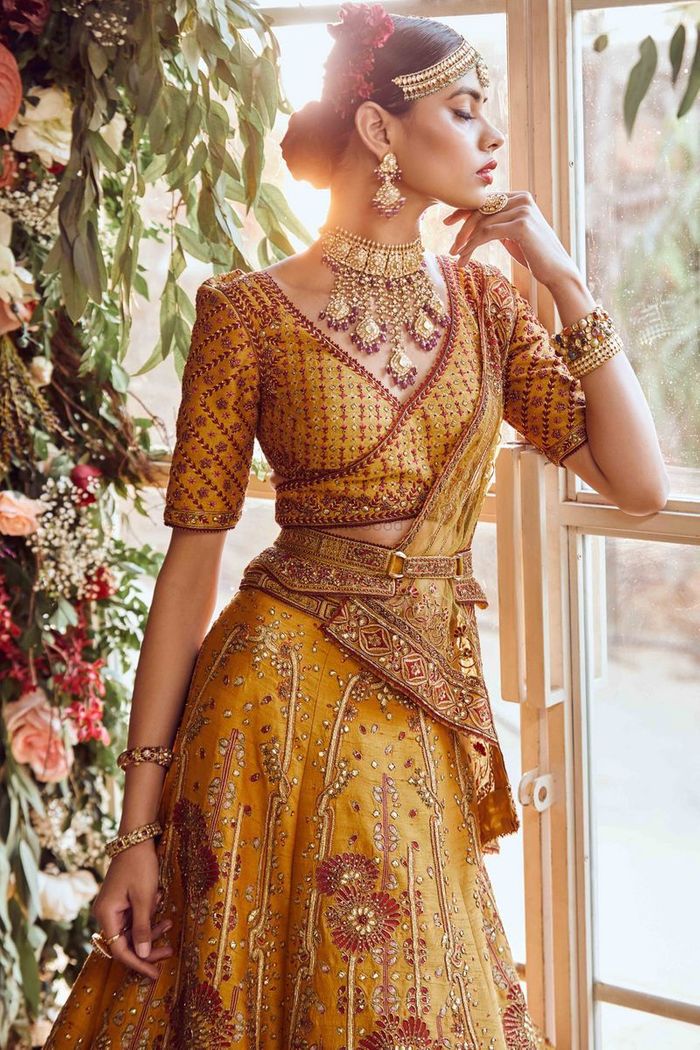 BridalTrunk - Online Indian Multi Designer Fashion Shopping DWARLEEN LEHENGA
