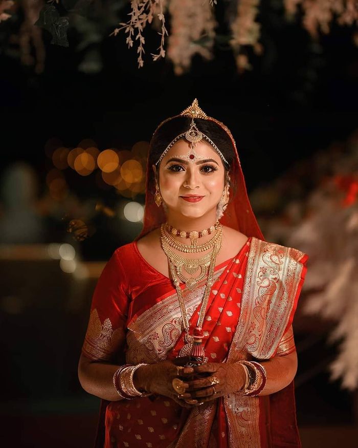 Beautiful Bengali Bridal Makeup Inspiration