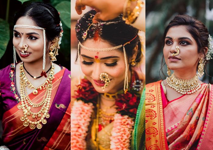 Communistisch stoom toekomst The Most Stunning Nath Designs We Spotted On Maharashtrian Brides! |  WedMeGood
