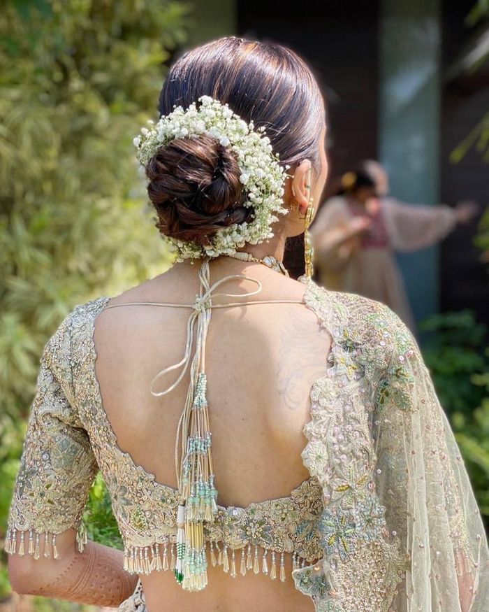 The Most-Loved Bridal Bun Hairstyle For 2021! | WedMeGood
